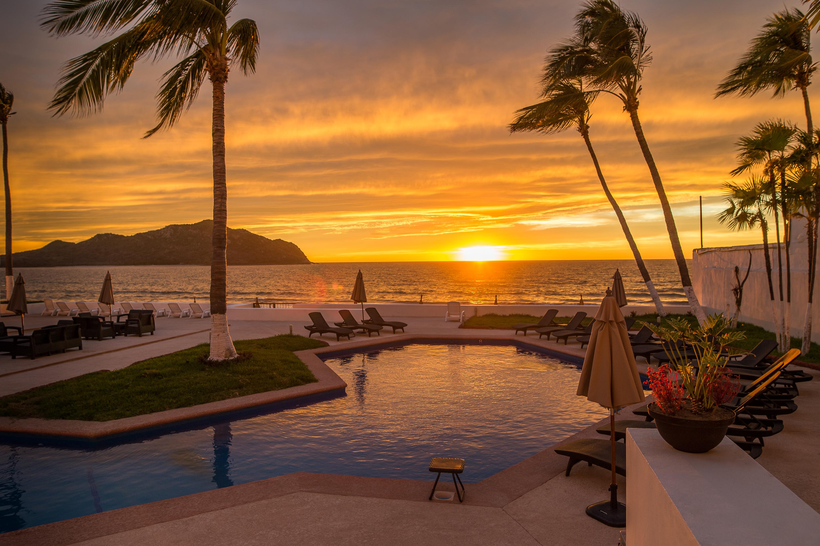 Ocean View Beach Hotel Mazatlán Exterior foto